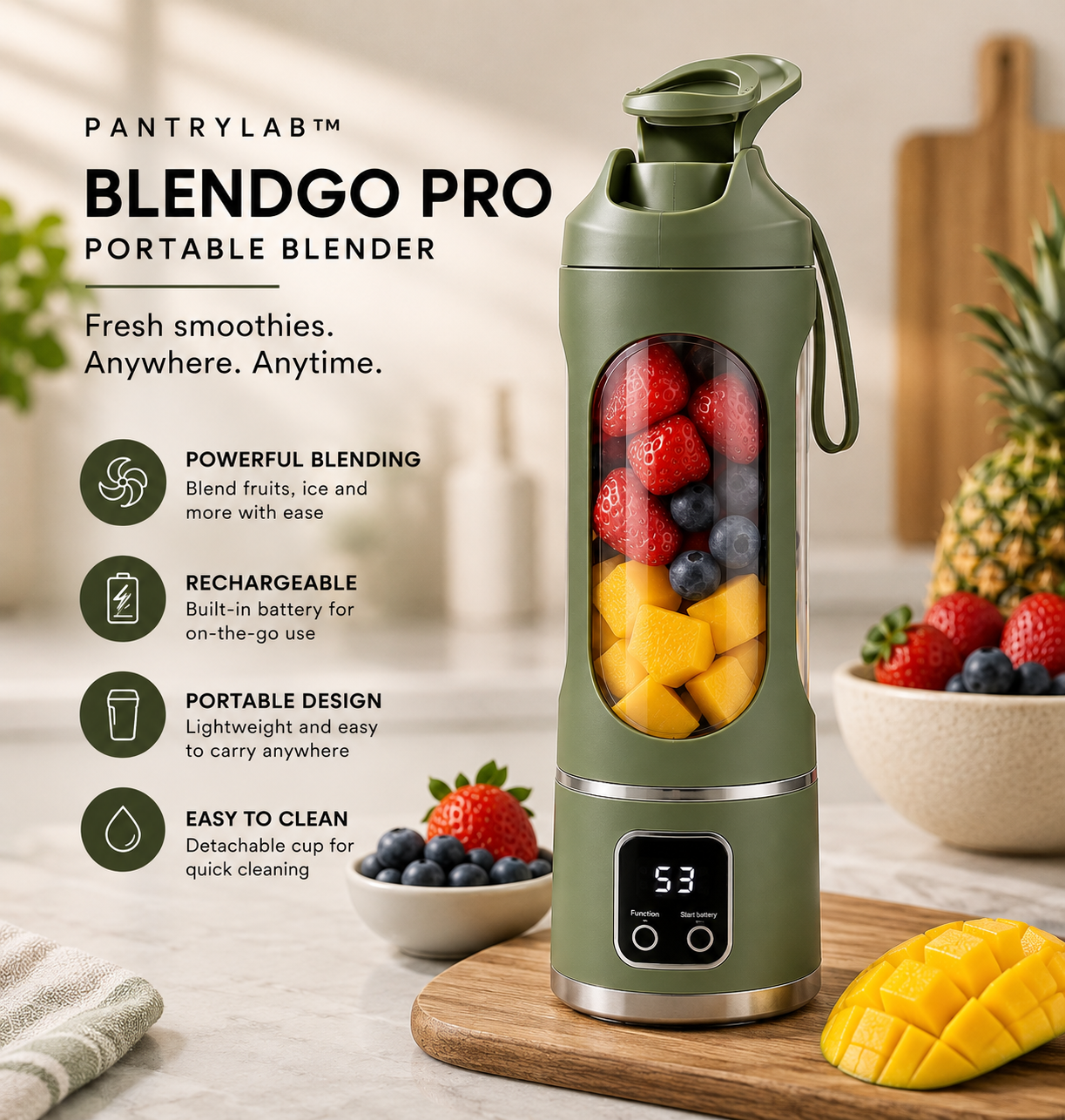 PantryLab™ BlendGo Pro